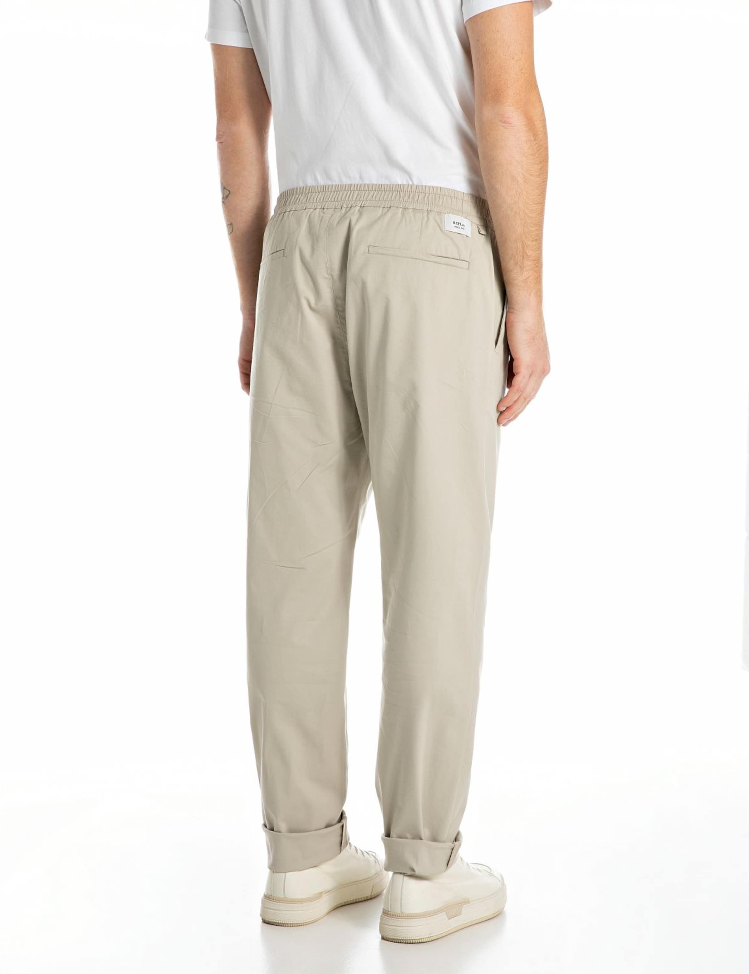 REPLAY Chino Pants in Beige