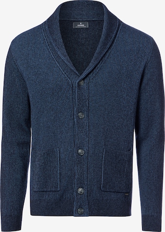 Ragman Strickjacke in Blau: Vorderseite