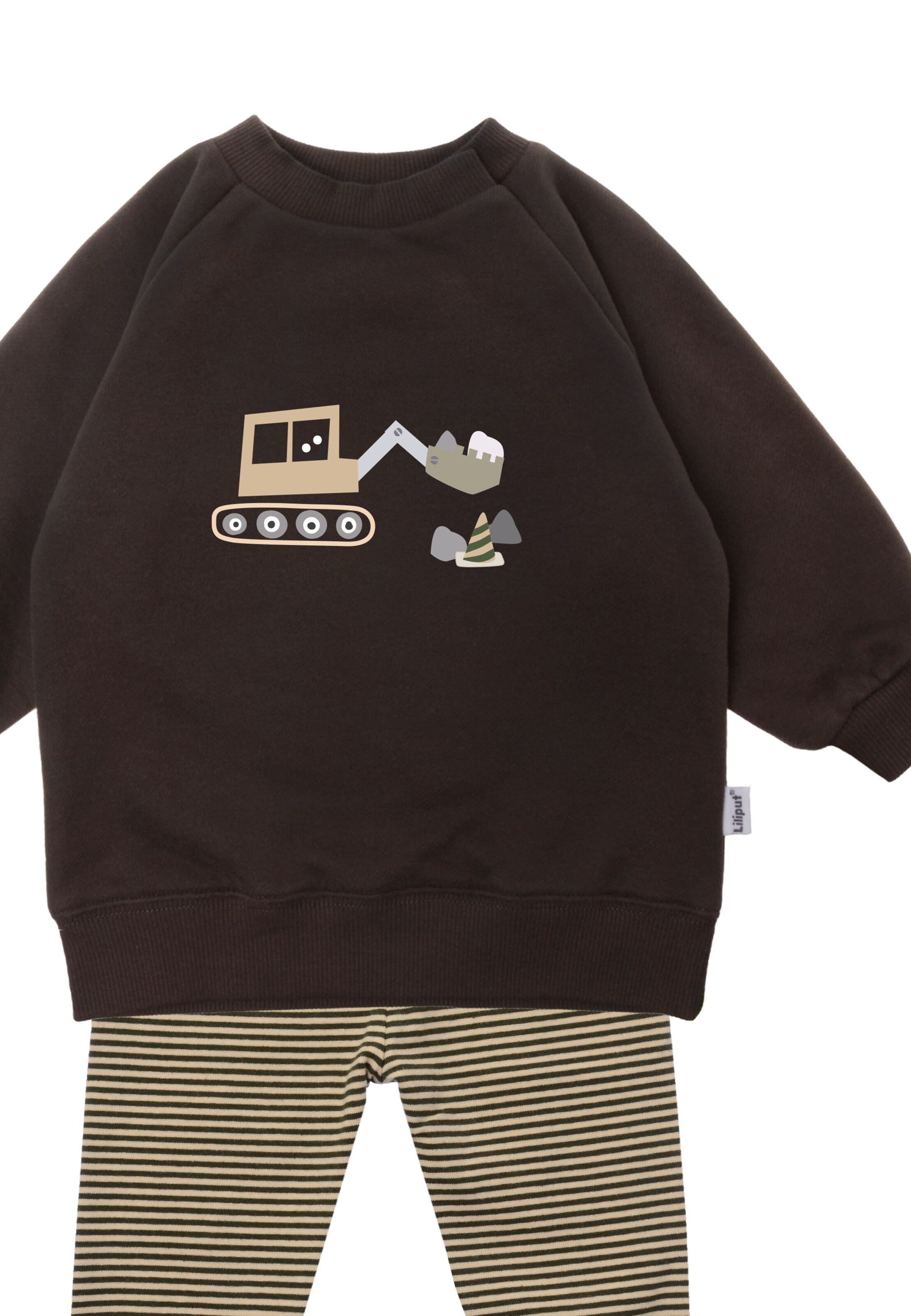 LILIPUT Set 'Bagger' in Brown