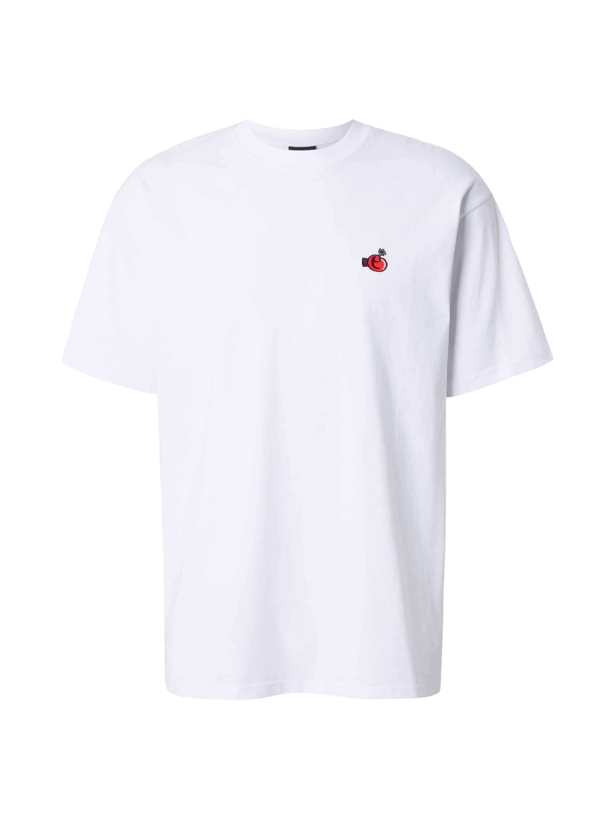T-Shirt 'Daisy Glove' Iriedaily en blanc : devant