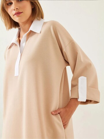 Bianco Lucci - Vestido em bege