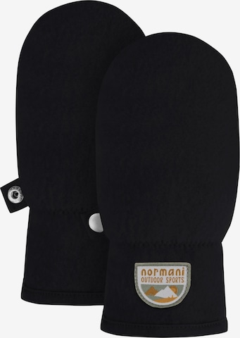normani Gloves 'Wäldi' in Black: front