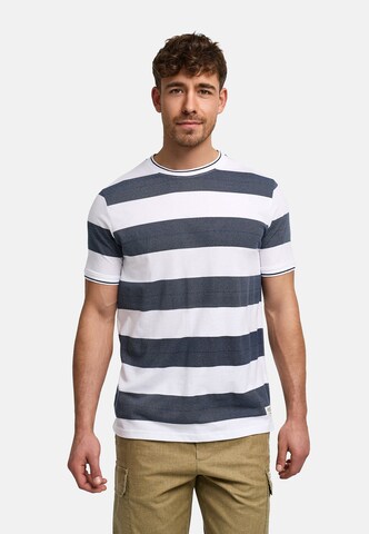 INDICODE JEANS Shirt ' Ariba ' in Blue: front