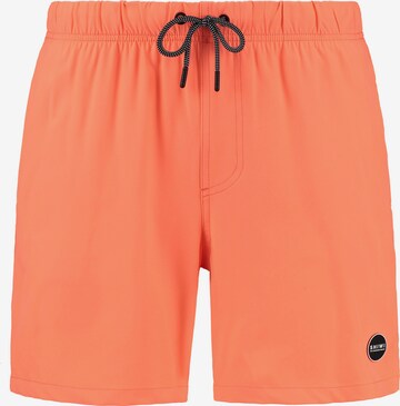 Shorts de bain 'MIKE' Shiwi en orange : devant