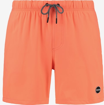 Shorts de bain 'MIKE' Shiwi en orange : devant