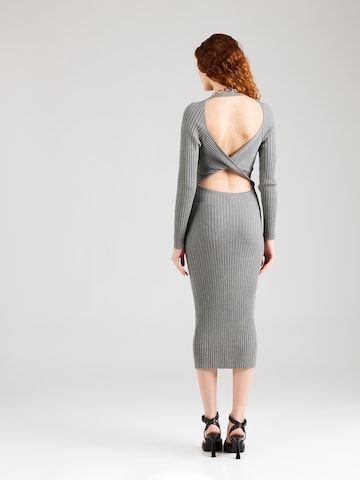 Bardot Stickad klänning 'BAROL' i grå