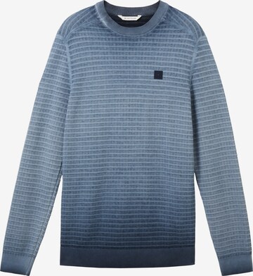 Pull-over TOM TAILOR en bleu : devant