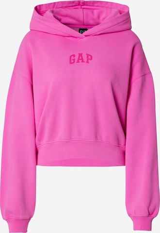 Sweat-shirt GAP en rose : devant