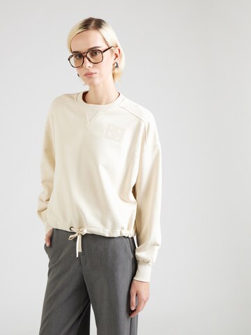 Sweat-shirt 'Sine' BOGNER en beige : devant