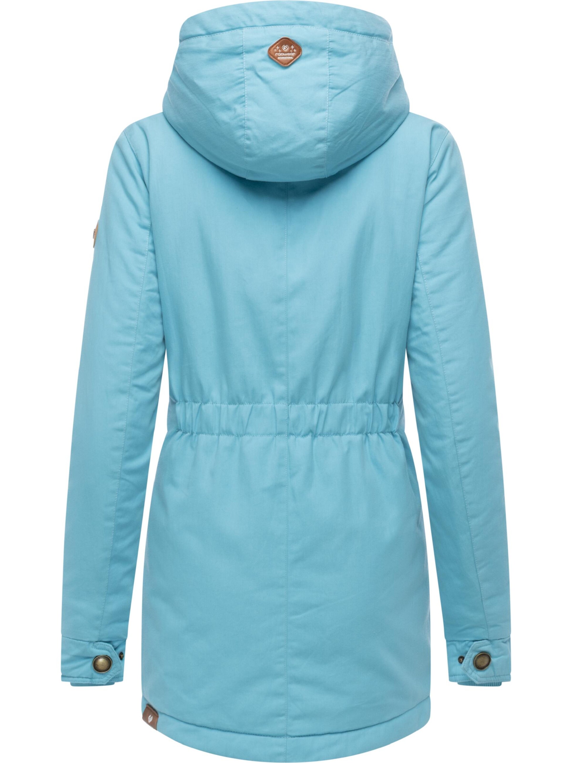 Ragwear Winter Jacket 'Monadena' in Blue