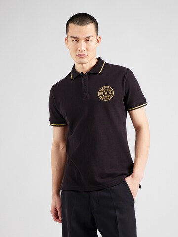 Maglietta di Versace Jeans Couture in nero: frontale