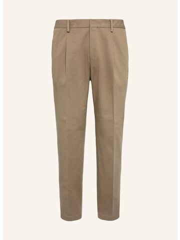 Boggi Milano Pleat-front trousers in Grey: front