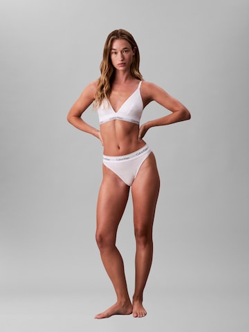 Calvin Klein Треугольник Бюстгальтер в Белый