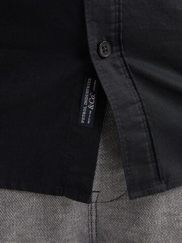 Petrol Industries Regular Fit Skjorte i sort