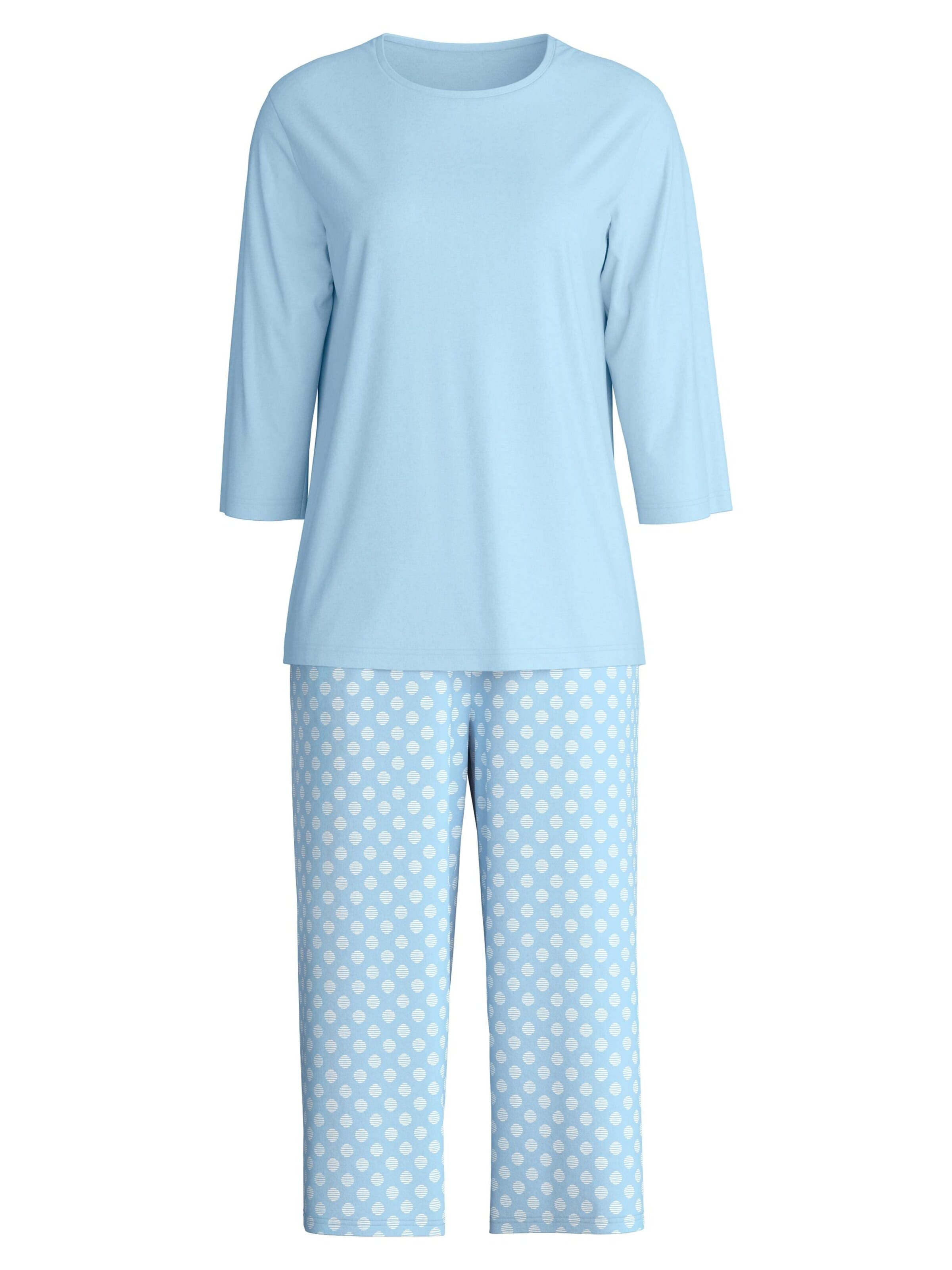 Pigiama 'Lovely Nights' di CALIDA in blu: frontale
