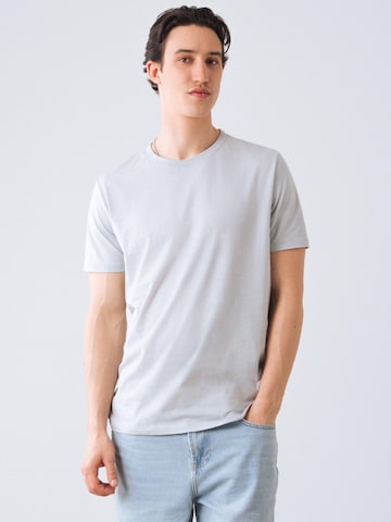 Honest Basics Shirt 'T-shirt Men' in Grijs: voorkant