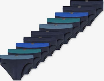 Slip ' 95/5 ' SCHIESSER en bleu : devant