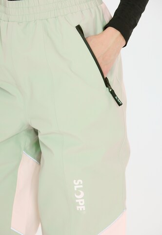SLOPE Regular Sportbroek 'Blizz' in Groen