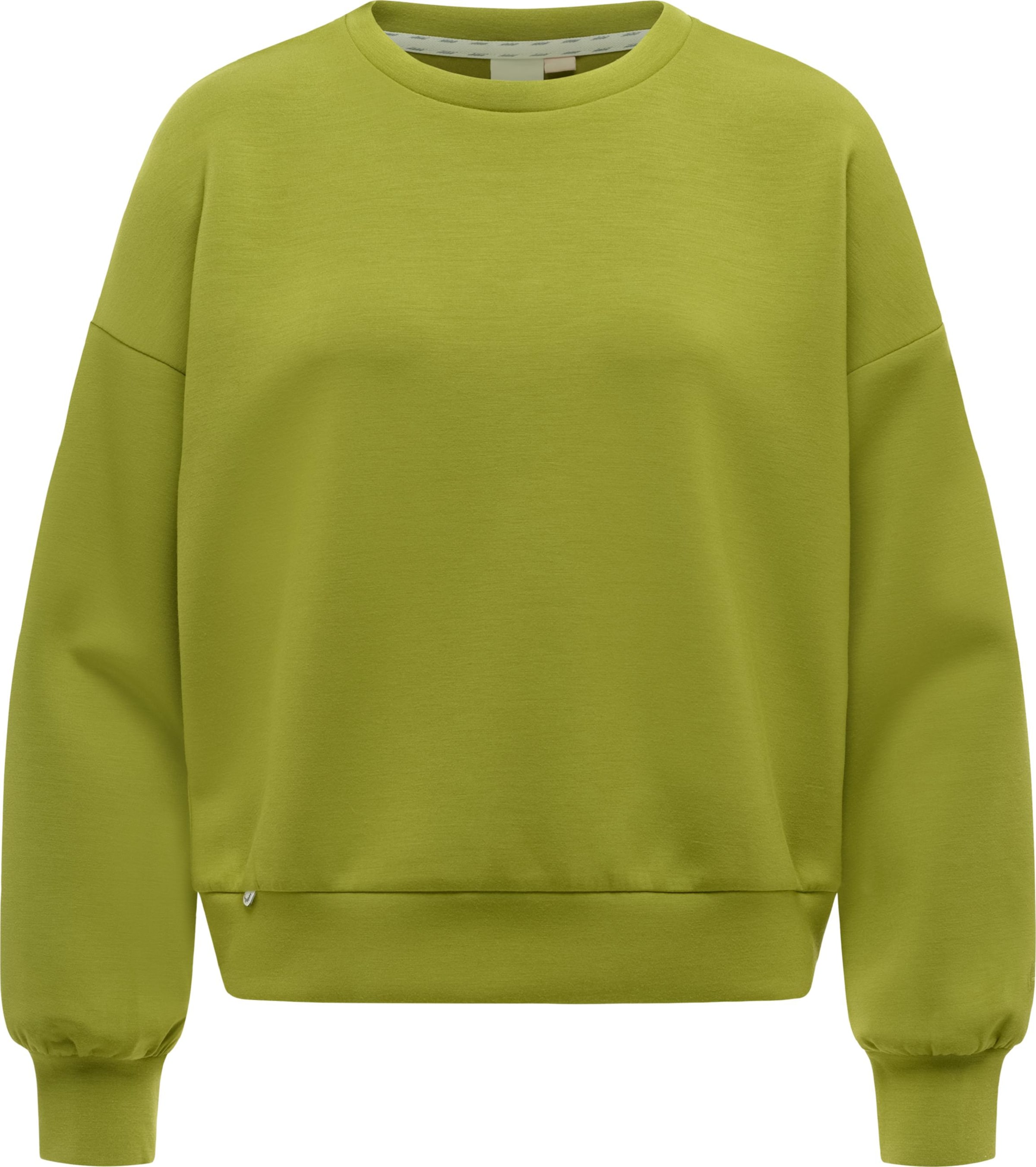 Ragwear Sweatshirt 'Wuss Solid' in Groen: voorkant