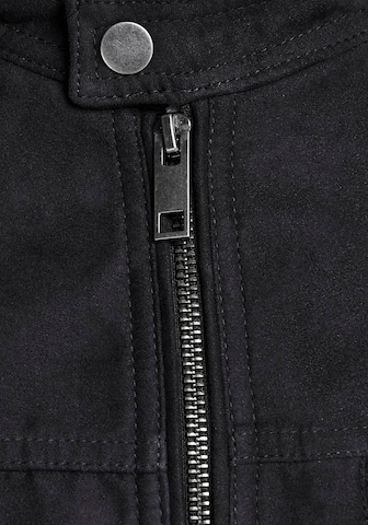 JACK & JONES Regular fit Between-Season Jacket 'JCOROCKY JACKET' in Black