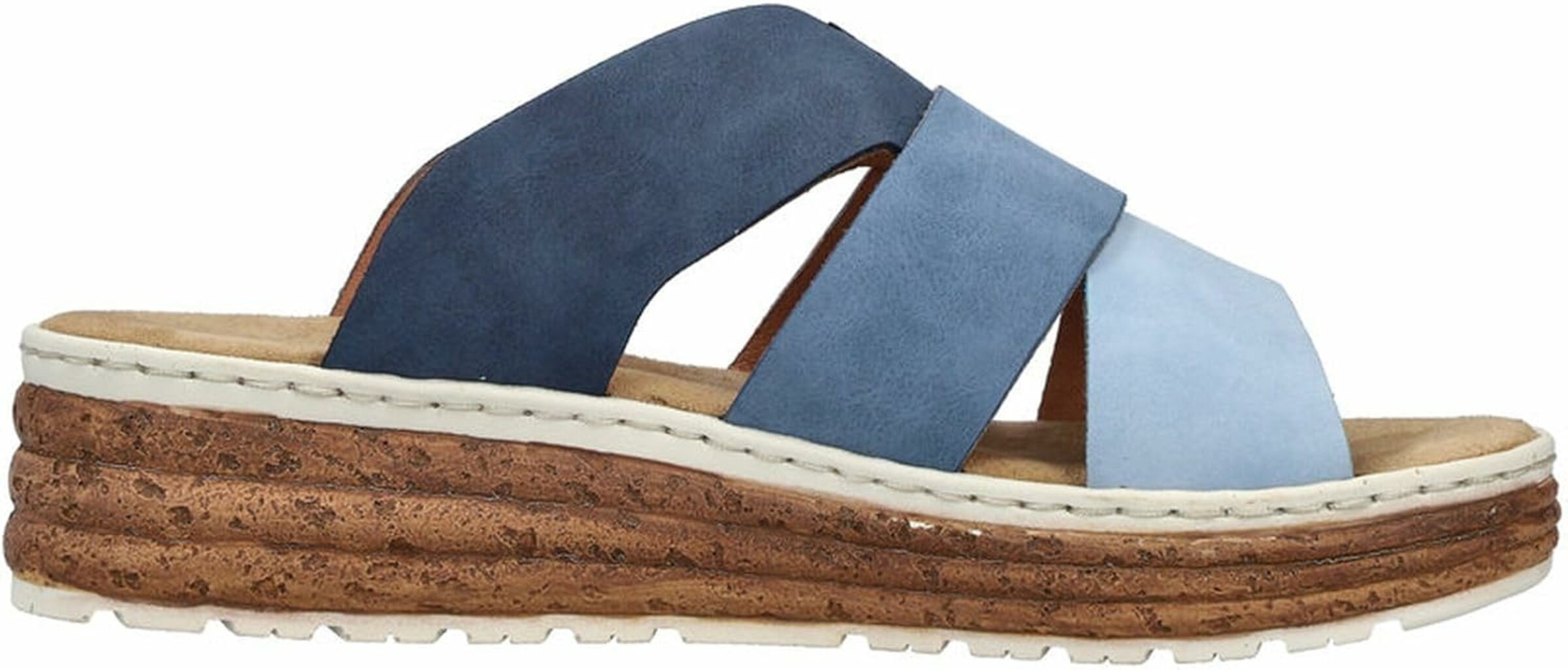 Rieker Pantolette in Blau