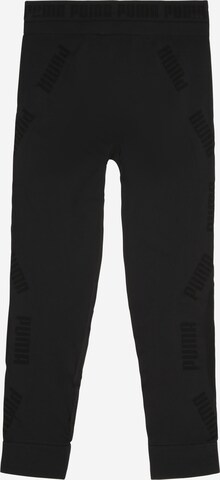 PUMA Leggings i svart: framsida