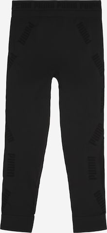 PUMA Leggings in Black: front