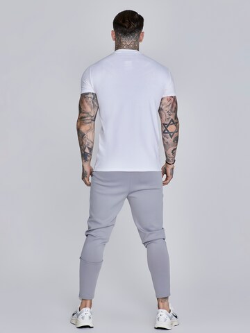 SikSilk Slim fit Sports trousers 'Essentials Poly' in Grey