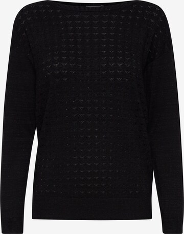 Fransa Sweater 'Dechimmer' in Black: front