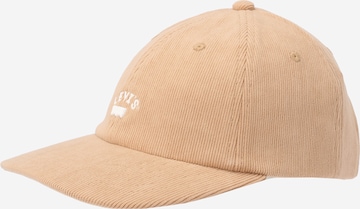 Cappello da baseball 'LAZY GIRL' di LEVI'S ® in marrone: frontale