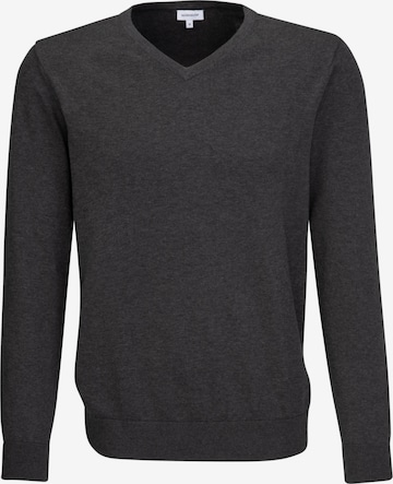 SEIDENSTICKER Sweater ' Schwarze Rose ' in Grey: front