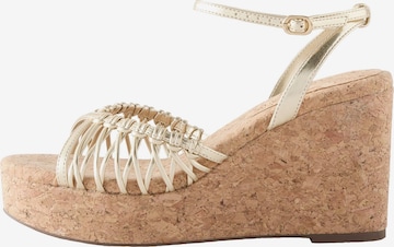 auksinė Next Basutės su dirželiais 'Forever Comfort': priekis