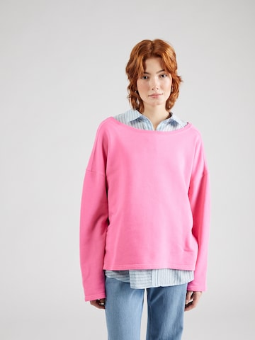 AMERICAN VINTAGE Sweatshirt 'Hapylife' in Pink: predná strana