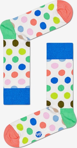 Happy Socks Sokken 'Happy Birthday' in Blauw