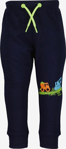 BLUE SEVEN Tapered Trousers in Blue: front