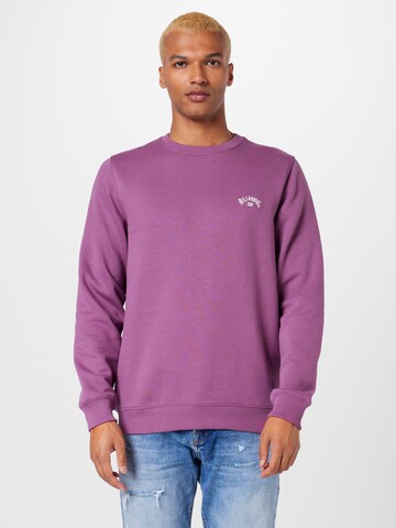 Sweat-shirt 'ARCH' BILLABONG en violet : devant