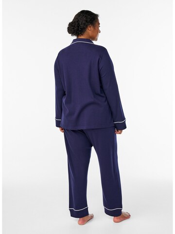 Zizzi Пижамные штаны 'Tanji' в Синий