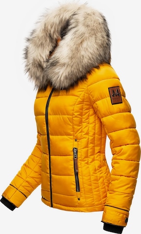 MARIKOO Winter Jacket 'Lerikaa' in Yellow