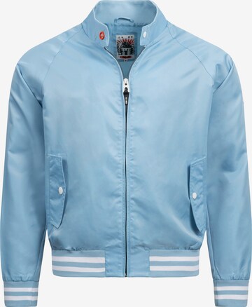 INDICODE JEANS Between-Season Jacket 'Ayser' in Blue: front
