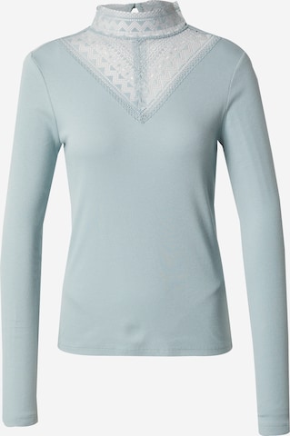 QS Shirt in Groen: voorkant