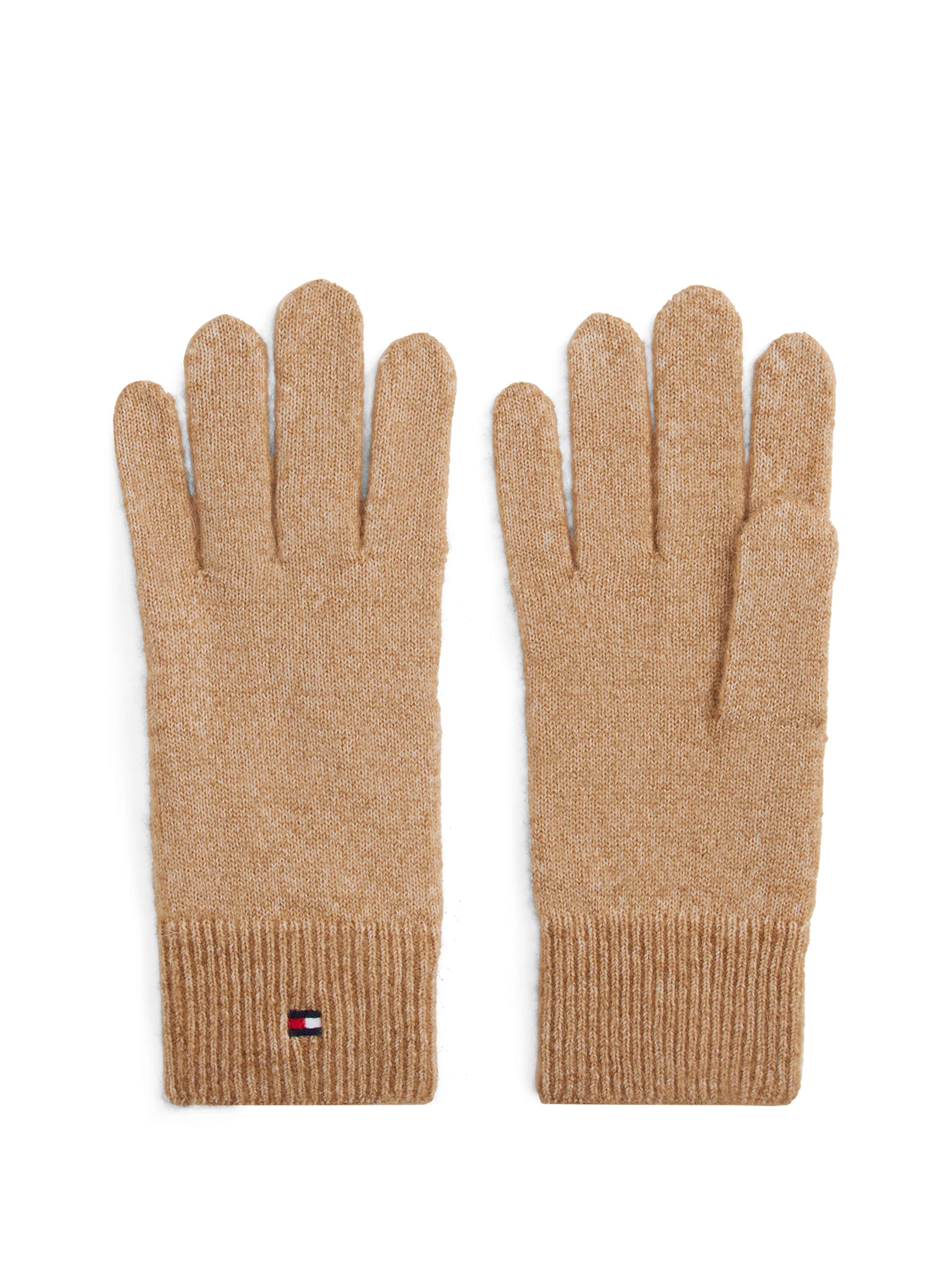 TOMMY HILFIGER Γάντια με δάχτυλα σε πράσινο: μπροστά