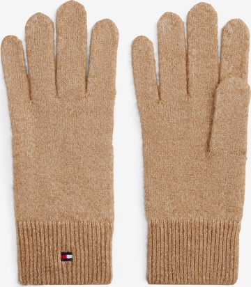 žalia TOMMY HILFIGER Pirštuotos pirštinės: priekis