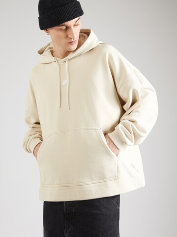 Nike Sportswear Свитшот 'CLUB' в Зеленый: спереди