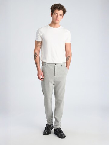 Lindbergh Slimfit Broek in Grijs