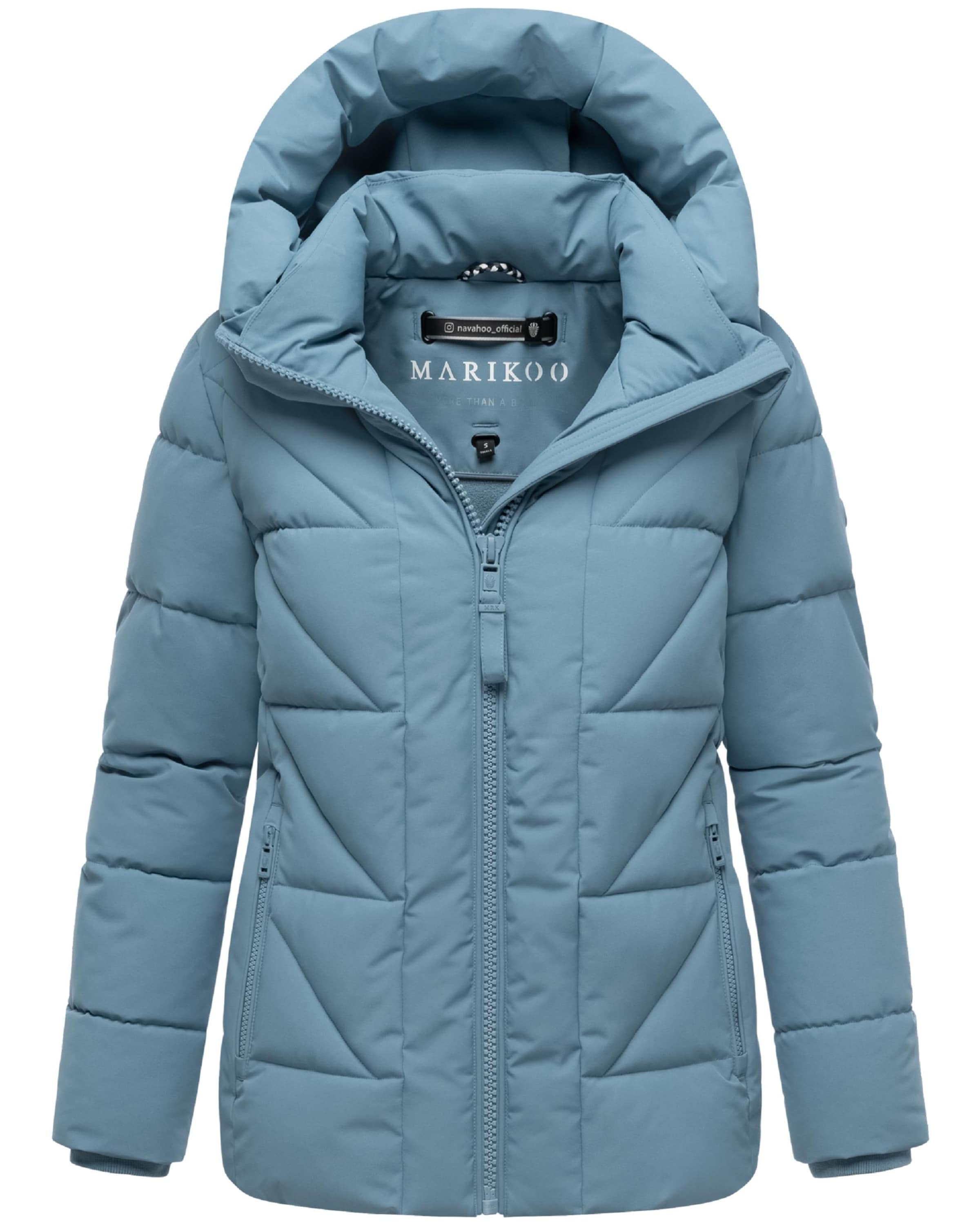 Veste d’hiver 'Kuschelnasee 16' MARIKOO en bleu