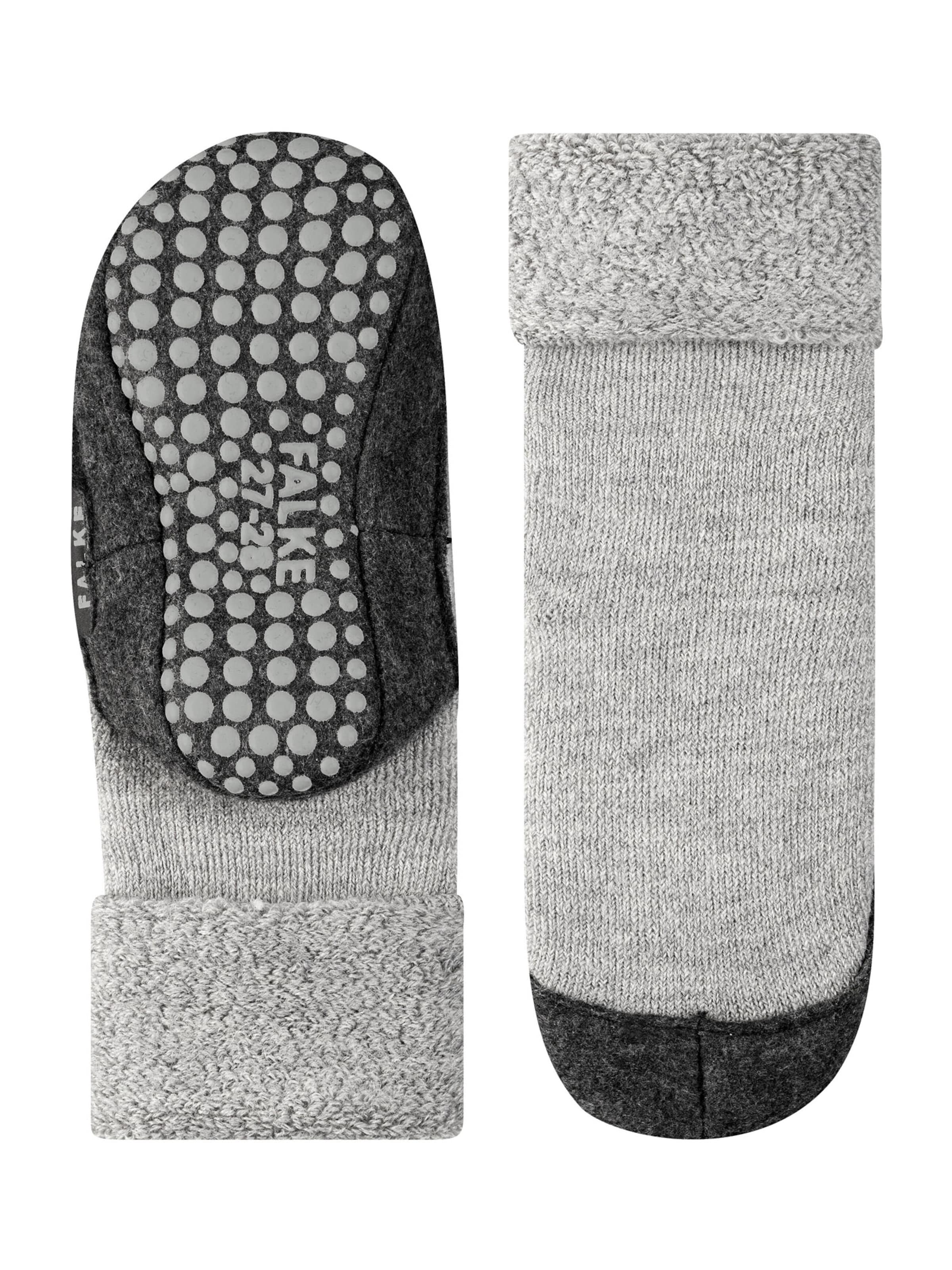 FALKE - Zapatillas de casa en gris: frente