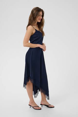 Cream Dress 'Astana' in Blue