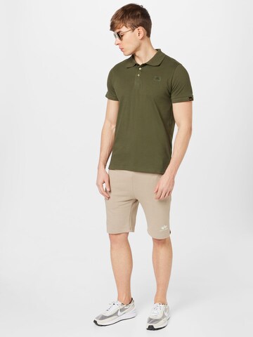 T-Shirt ALPHA INDUSTRIES en vert