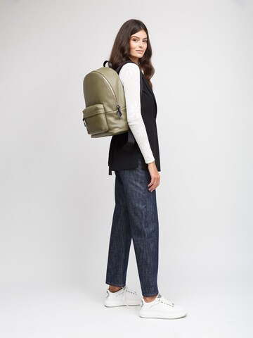 Sac à dos Coccinelle en vert : devant
