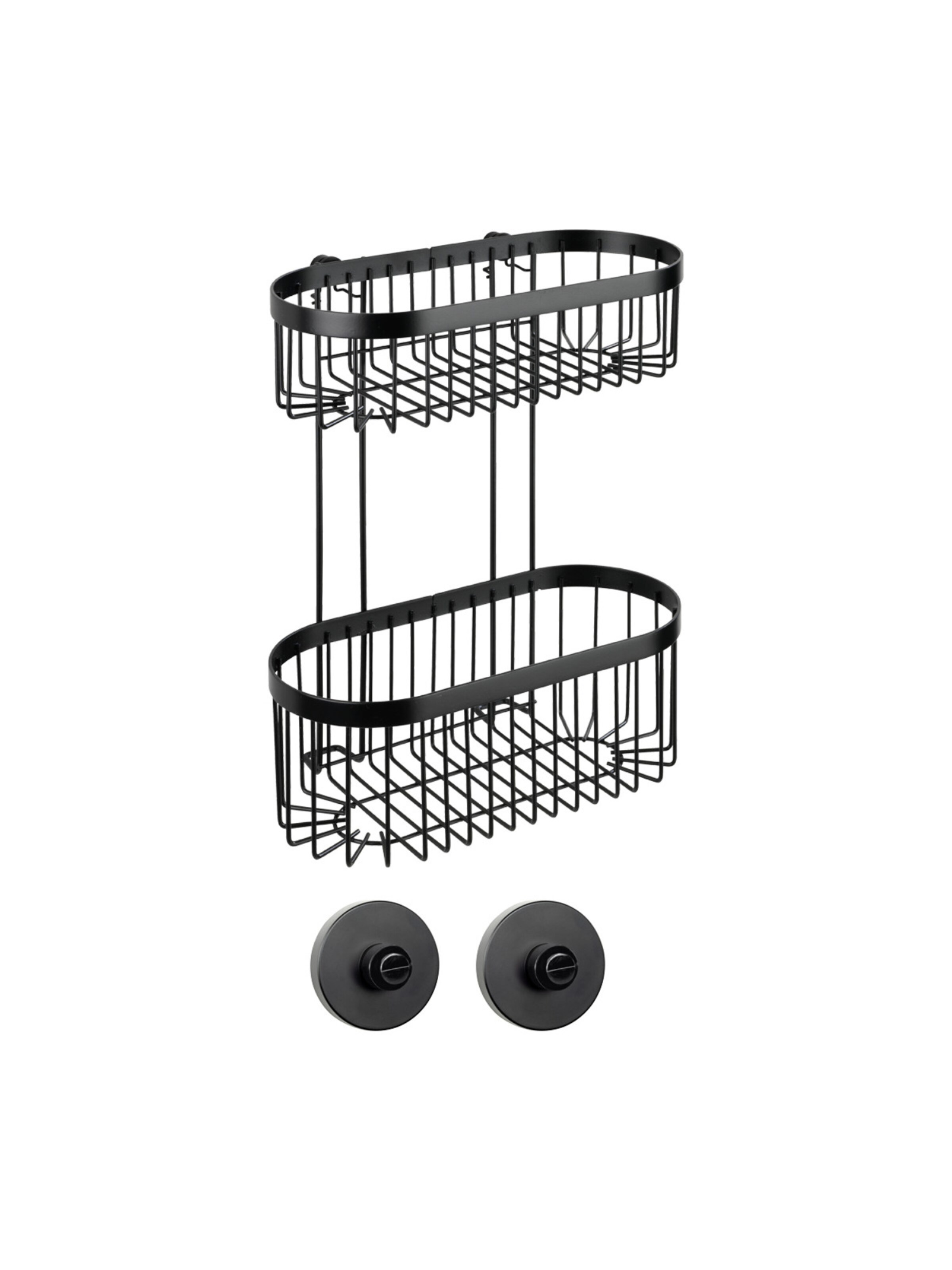 Wenko Shower Accessories 'Classic' in Black